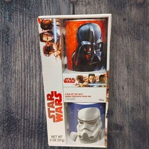 NEW Disney Star Wars 2 Mug Gift Set Darth Vader Storm Trooper